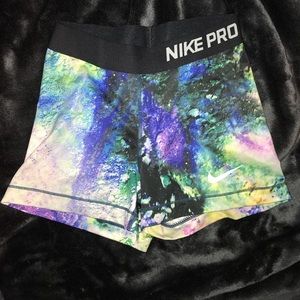 Nike Pro Galaxy Shorts